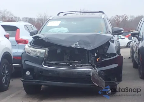 2016 Toyota Highlander Xle V6 from USA, damaged, VIN 5TDJKRFH1GS500997